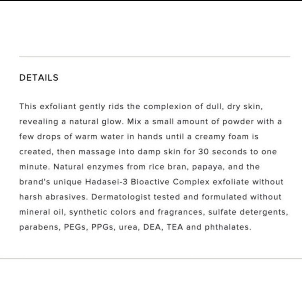 Tatcha POLISHED Gentle Rice Enzyme Powder - Picture 3 of 4